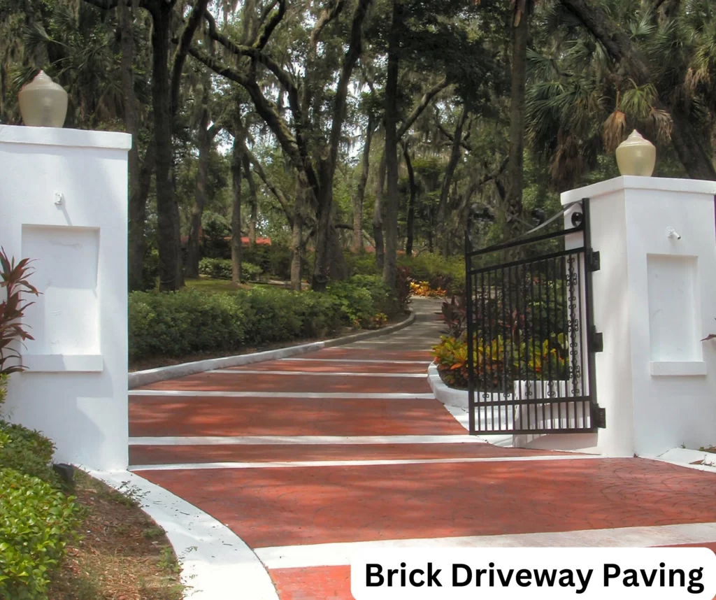 Brick Driveway Paving