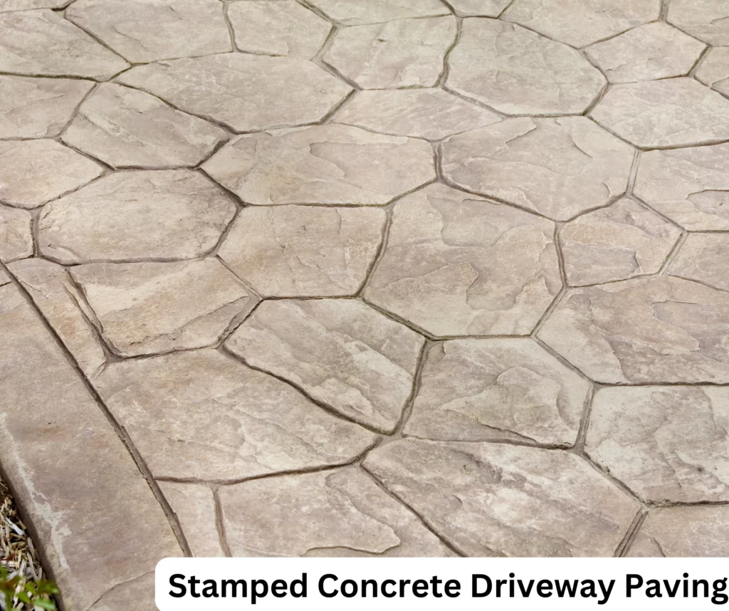 Stamped Concrete Driveway Paving