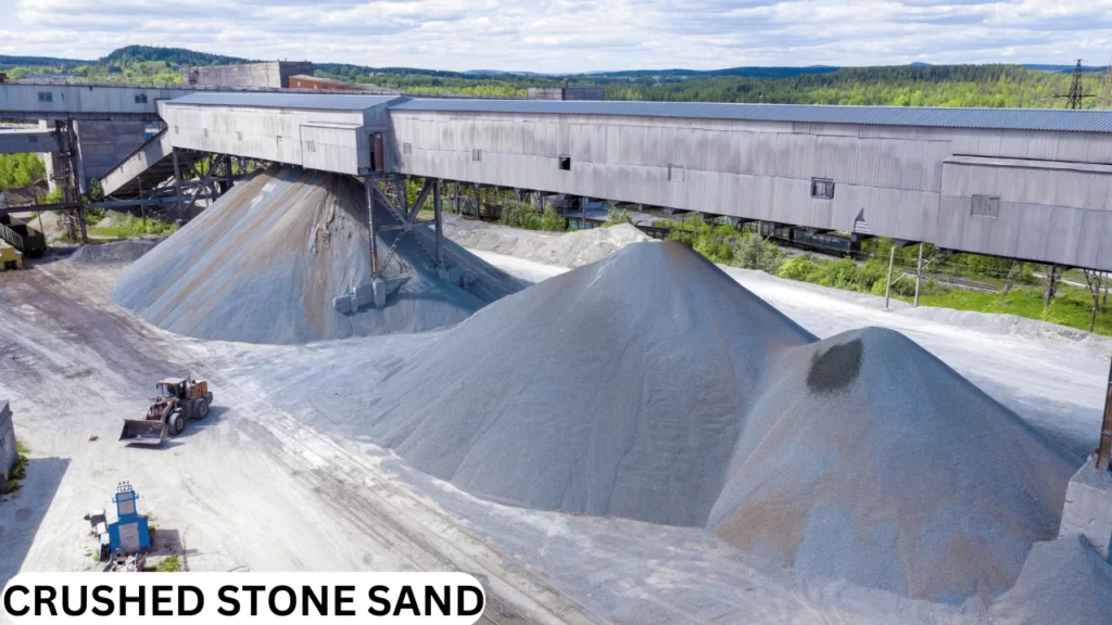 types of sand used for construction
