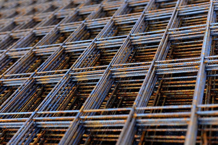 steel grillage foundation details