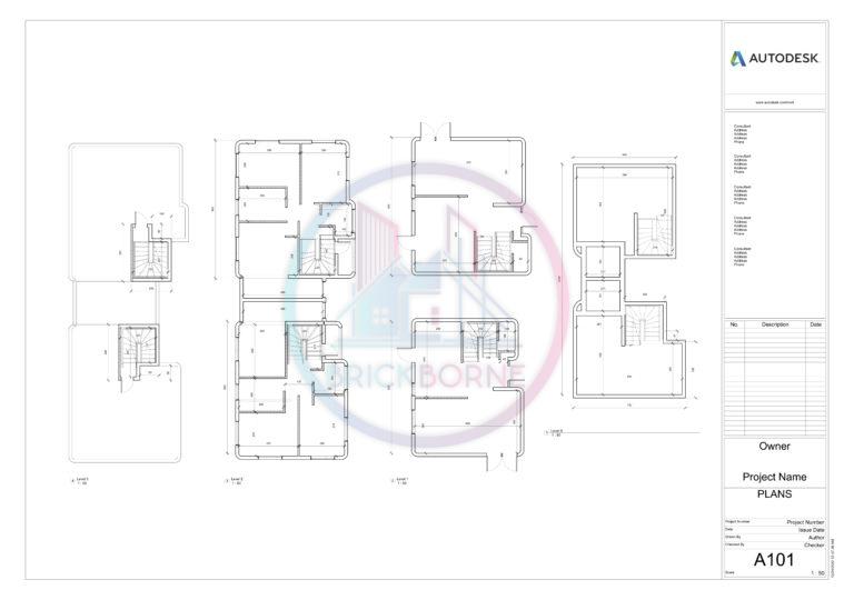 Professional 2D Construction Drawings