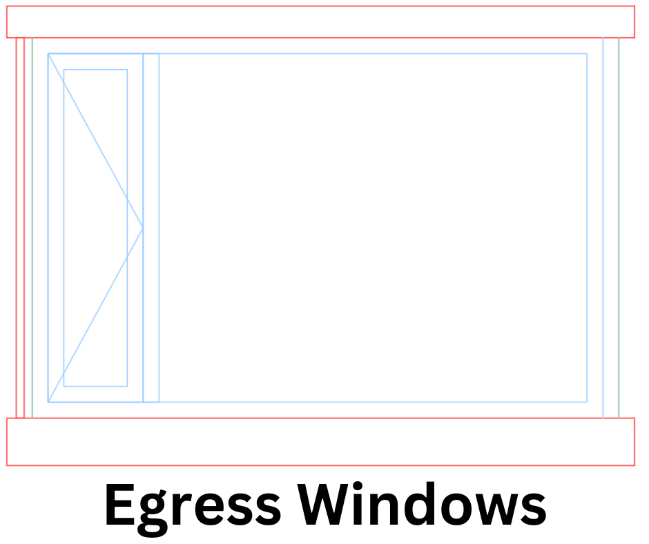Size of Egress Window for Bedroom