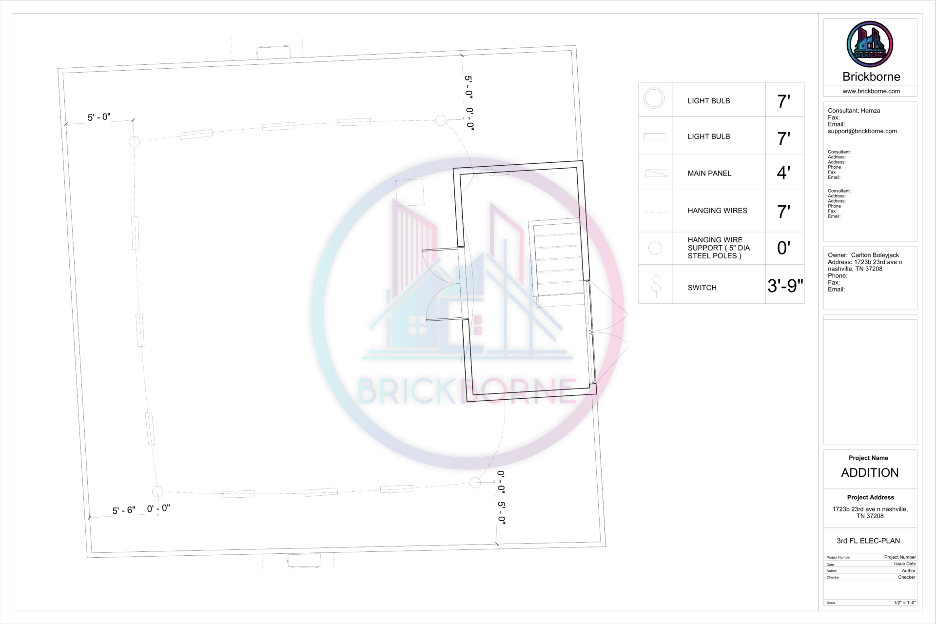 Professional Permit Drawings for an Additional Appartment